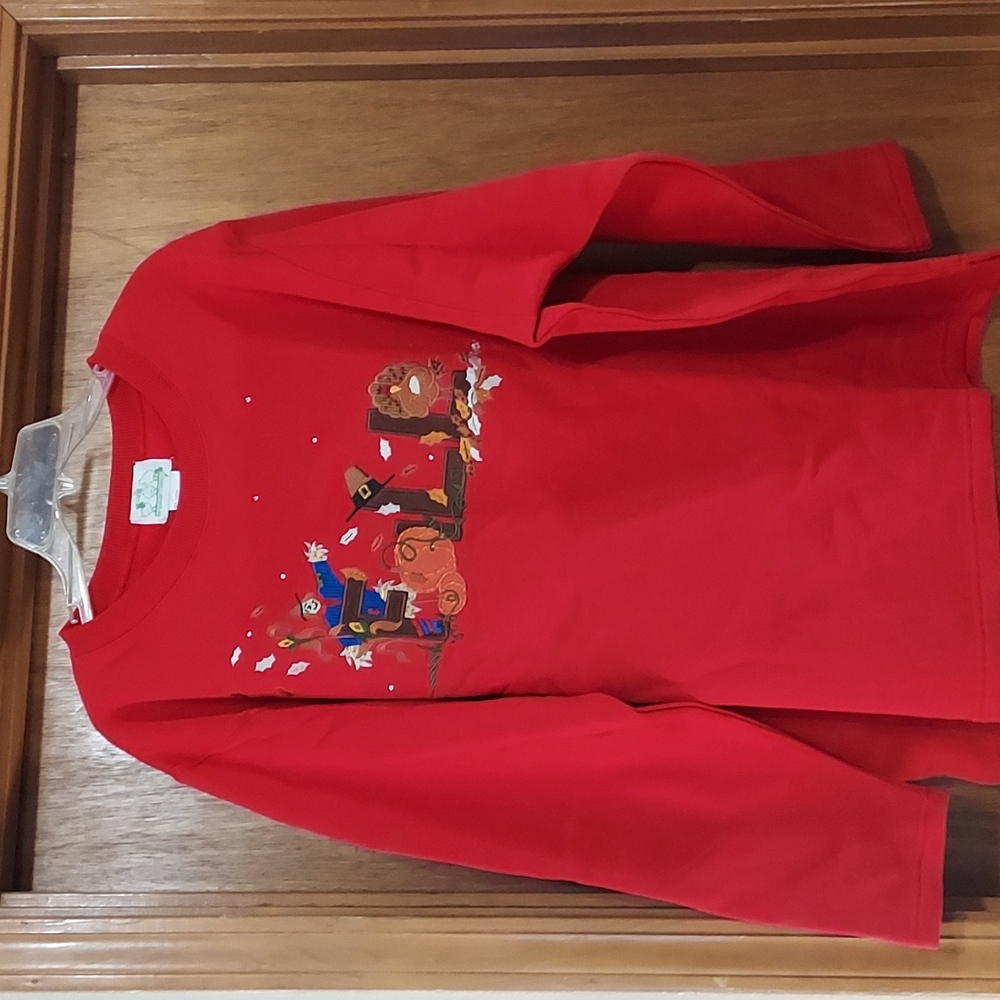 Quacker Factory Fall Sweatshirt NWT
